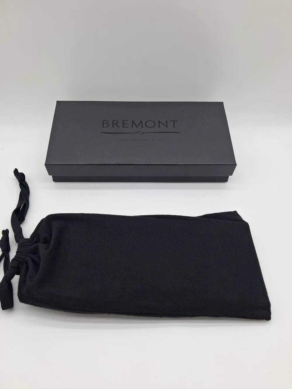 BREMONT Watch Travel Roll Case Box Dust Bag 22mm Rubber Strap Tool Set EUC